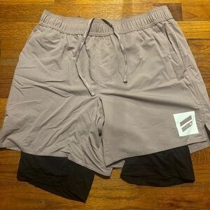 Hurley pink athletic shorts